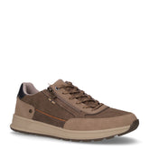 Sneaker in ecopelle taupe - Sneakers Uomo | Boscaini Scarpe