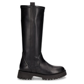 Stivale in pelle ed ecopelle nero - FRAU | Boscaini Scarpe