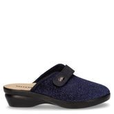 Ciabatta in tessuto blu - Ciabatte Uomo | Boscaini Scarpe