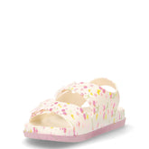 Sandalo in gomma bambina bianco ciliegia | Boscaini Scarpe
