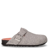 Pila ciabatta in tessuto cenere pesca | Boscaini Scarpe