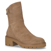 Stivaletto con tacco in pelle argilla - Stivaletti Donna | Boscaini Scarpe