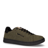 Sammy sneaker in ecopelle verde militare - Sneakers Uomo | Boscaini Scarpe