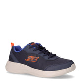 Selectors sneaker in tessuto ed ecopelle ragazzo blu arancio | Boscaini Scarpe