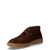 Polacchino casual in pelle scamosciata cacao orzo | Boscaini Scarpe