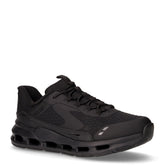 Glide Step Vista Lane sneaker in tessuto ed ecopelle ragazzo nero | Boscaini Scarpe