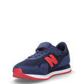 323 sneaker in tessuto ed ecopelle navy rosso | Boscaini Scarpe