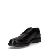 Scarpa stringata in pelle nero | Boscaini Scarpe