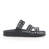 Sara ciabatta con borchie nero - GRUNLAND | Boscaini Scarpe