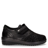 Nile scarpa sportiva in pelle e tessuto nero - Comfort Donna | Boscaini Scarpe