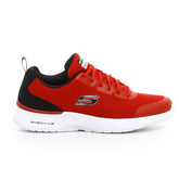 Skech Air Dynamight Winly sneaker rosso nero - SKECHERS UOMO | Boscaini Scarpe