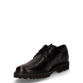 Berwick Lace stringata casual in pelle nero | Boscaini Scarpe