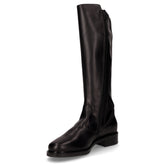 Stivale in pelle con zip nero | Boscaini Scarpe
