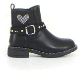 Stivaletto con zip bambina black - Mid Season Sale Bambino | Boscaini Scarpe