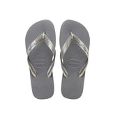 TOP TIRAS ciabatta infradito steel grey - HAVAIANAS | Boscaini Scarpe