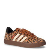 VL Court 3.0 sneaker in pelle e tessuto ragazza marrone nero | Boscaini Scarpe
