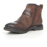 Stivaletto con zip dark brown | Boscaini Scarpe