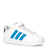 Grand Court 3.0 sneaker bambino in ecopelle bianco azzurro - Sneakers Bambino | Boscaini Scarpe
