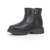 Stivaletto con zip bambina black | Boscaini Scarpe
