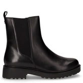 Stivaletto in pelle e tessuto con zip nero - CAPRICE | Boscaini Scarpe