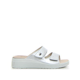 Dida ciabatta con zeppa argento - Black Friday Ciabatte Donna | Boscaini Scarpe