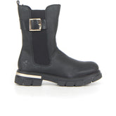 Stivaletto con zip nero - RIEKER | Boscaini Scarpe