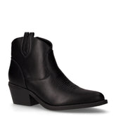 Camperos in ecopelle con tacco nero | Boscaini Scarpe