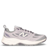 410 scarpa da trail running in ecopelle e tessuto grigio - Scarpe Trail Running Donna | Boscaini Scarpe