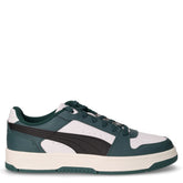 Rebound slam lo sneaker in ecopelle verde scuro | Boscaini Scarpe