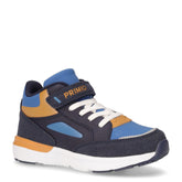 Sneaker in ecopelle bambino navy avio - Sneakers Bambino | Boscaini Scarpe