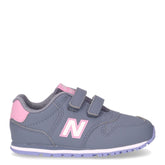 500 sneaker da bambina in ecopelle grigio artico - Scarpe Bambina | Boscaini Scarpe