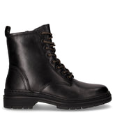 Anfibio in pelle con zip nero - TAMARIS | Boscaini Scarpe