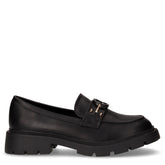 Mocassino in ecopelle con staffa nero - Mocassini Donna | Boscaini Scarpe