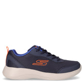 Selectors sneaker in tessuto ed ecopelle ragazzo blu arancio | Boscaini Scarpe