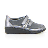 Nesi scarpa chiusa con zeppa fumo - GRUNLAND | Boscaini Scarpe