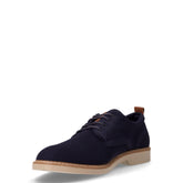 Stringata casual in tessuto blu | Boscaini Scarpe