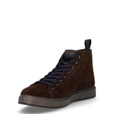 Stivaletto sportivo in pelle castagno | Boscaini Scarpe