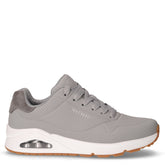 Uno Suited On Air sneaker in ecopelle grigio chiaro | Boscaini Scarpe