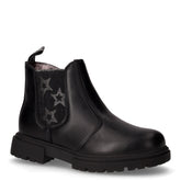 Stivaletto in ecopelle con zip bambina nero | Boscaini Scarpe