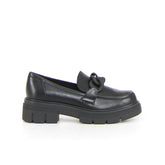 Mocassino chunky con catena nero - MARCO TOZZI | Boscaini Scarpe