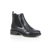 Stivaletto stile inglese con zip nero - VALLEVERDE | Boscaini Scarpe