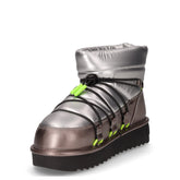 Nordic Slip doposci in tessuto argento | Boscaini Scarpe