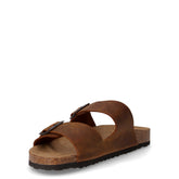 Ciabatta in pelle cuoio rustic | Boscaini Scarpe