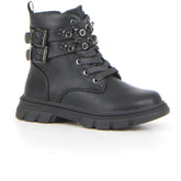 Bam anfibio con strass bambina black - Anfibi Bambina | Boscaini Scarpe