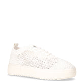Sneaker in tessuto bianco | Boscaini Scarpe