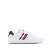 Essential Leather Cupsole sneaker bianco - TOMMY HILFIGER | Boscaini Scarpe