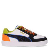 Caven 2.0 Starblitz sneaker bambina in ecopelle bianco nero - Scarpe Bambino | Boscaini Scarpe