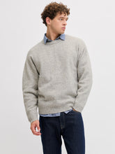Maglione girocollo grigio chiaro | Boscaini Scarpe
