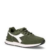 Fenice sneaker in ecopelle e tessuto verde bronzo - DIADORA UOMO | Boscaini Scarpe