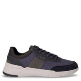 Vittour sneaker in pelle blu navy | Boscaini Scarpe